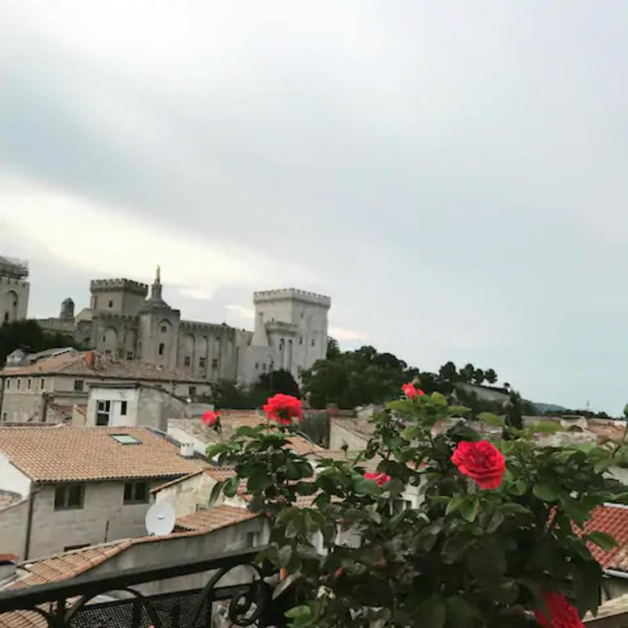 Magnifique Appartement De Charme Avec Vue Sur Le Palais Des Papes A Avignon Wifi Gratuit Екстер'єр фото
