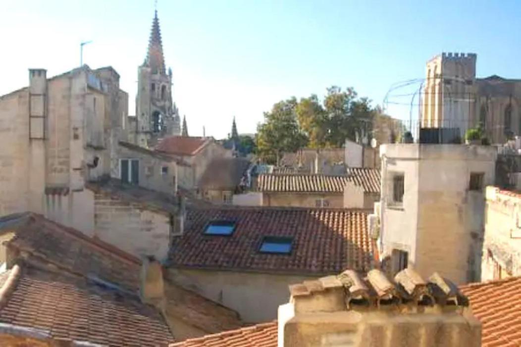 Magnifique Appartement De Charme Avec Vue Sur Le Palais Des Papes A Avignon Wifi Gratuit Екстер'єр фото